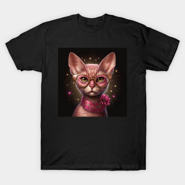 Abyssinian Kitten T-Shirt by Enchanted Reverie